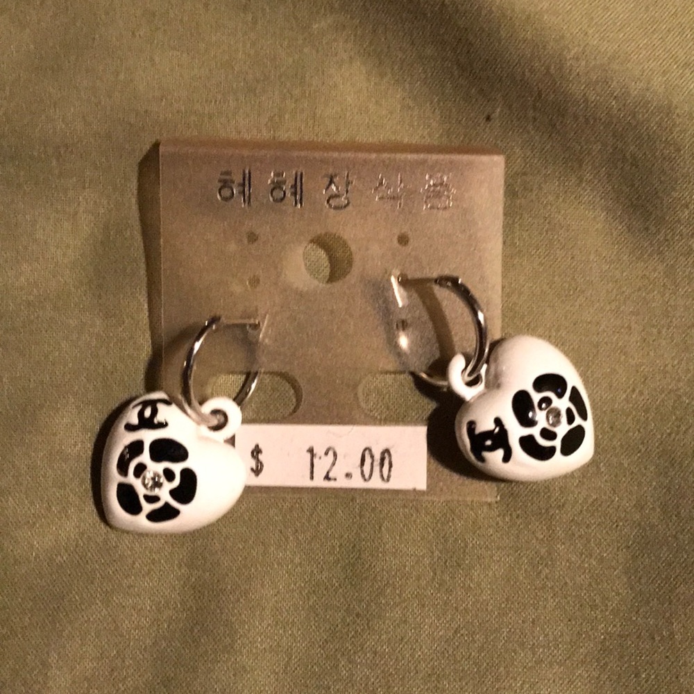 Heart shaped earrings